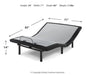 Chime 10 Inch Hybrid Mattress with Adjustable Base Myrtle Mattress