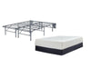 Chime 12 Inch Memory Foam Mattress with Foundation Myrtle Mattress