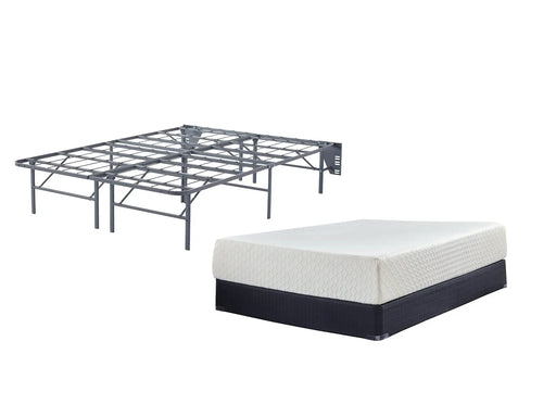 Chime 12 Inch Memory Foam Mattress with Foundation Myrtle Mattress